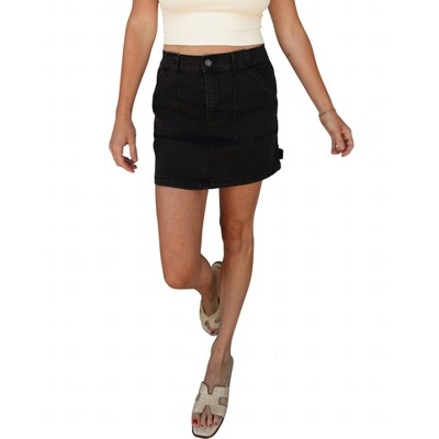 Women's Stretch Denim High-waisted Skirt - AnnieWear