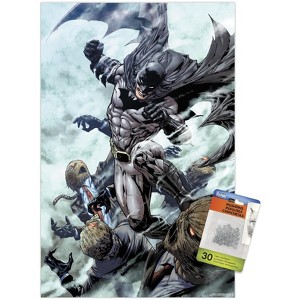 Trends International DC Comics Batman - Batman Fighting The Scarecrow Unframed Wall Poster Prints - 1 of 4