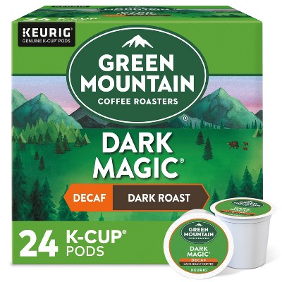 Green Mountain Dark Magic Roast Keurig K-Cup Coffee Pods - Decaf - 24ct