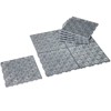 The Lakeside Collection Set of 10 Interlocking Patio or Walkway Tiles - 4 of 4