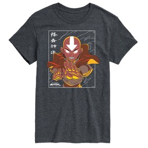 Men's - Avatar: The Last Airbender - Avatar State Aang Short Sleeve Graphic T-Shirt - 1 of 4