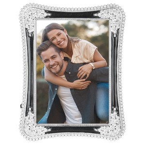 REGALWOVEN Shiny Craft Clear Glass Surface Photo Frame - 1 of 4