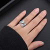 Fairy  Rings for Women Winged Angel Flower Cubic Zirconia Ginger Lyne Collection - 4 of 4