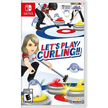 Let's Play Curling - Nintendo Switch: Family-Friendly Multiplayer Sports Game, Physical Edition