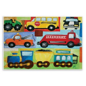 Stupell Industries Whimsical Transportation Collage, 19" x 13" - 1 of 4