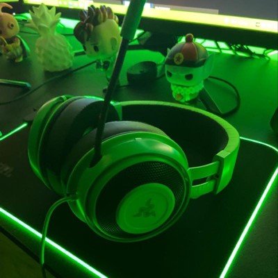 Razer Kraken Kitty Chroma Quartz Gaming Headset : Target