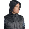 Men's Poly Fill Hooded Vest - Rock & Roll Denim - 3 of 3