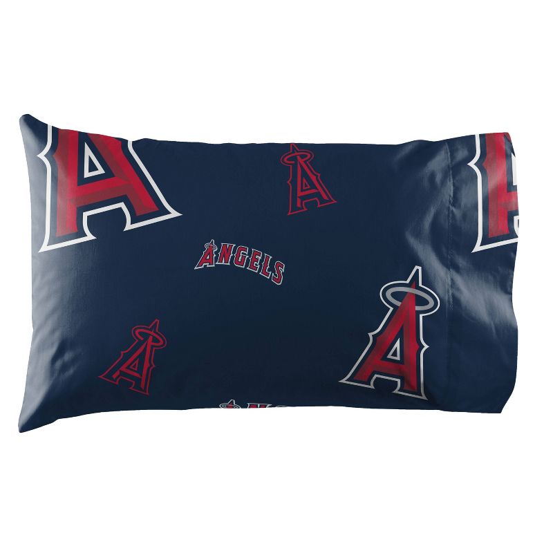 MLB Los Angeles Angels Rotary Bed Set, 3 of 4