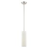 Livex Lighting Meridian 1 - Light Pendant in  Brushed Nickel - 3 of 4