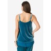 Roaman's Women's Plus Size Velour Cami - image 3 of 4