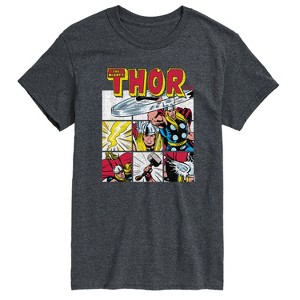 Men's - Marvel - Thor Comic Book Grid Short Sleeve Graphic T-Shirt - 1 of 4