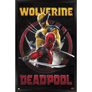 Trends International Marvel Deadpool & Wolverine - Duo Framed Wall Poster Prints - 1 of 4