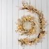 BrylaneHome 6' Pre-Lit Gold & Silver Garland - 3 of 4