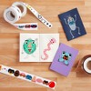Okuna Outpost 1500-Pack Assorted Face Stickers Roll for Kids Party Favors (3 Rolls) - 3 of 4