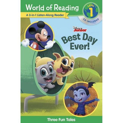 Disney Jr.'s Best Day Ever! - (World of Reading) by  Disney Books (Mixed Media Product)