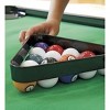 HearthSong - Golf Pool Indoor Family Game Special, Includes Two Golf Clubs, 16 Balls, Green Mat, Rails, and Wooden Arches - image 4 of 4
