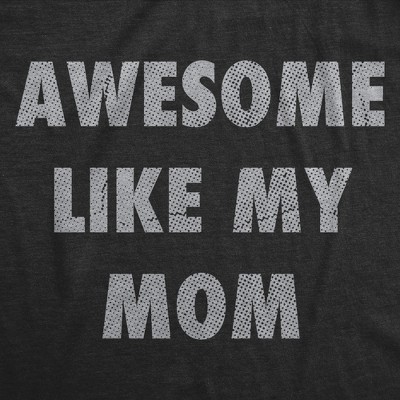 Мужские футболки Crazy Dog T-Shirts, Inc. Mens Funny T Shirts Awesome Like My Mom Sarcastic Mothers Lovers Graphic Novelty Tee for Men - Crazy Dog Men's T Shirt Gift for Mom Black L — фото 2