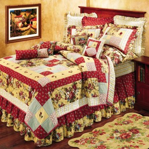 C&F Home 20" x 26" Abby Rose Patchwork Cotton Standard Sham - Machine Washable - 1 of 1