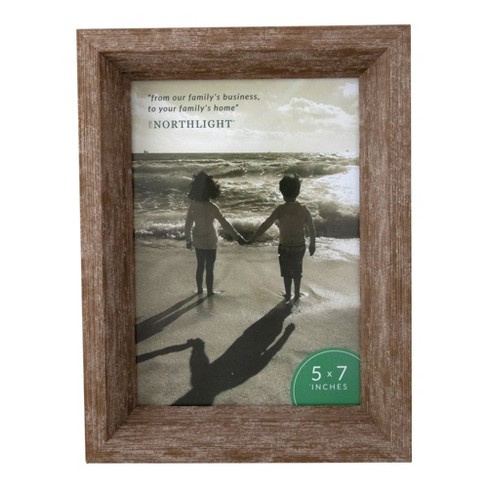 Northlight 8.25" Classical Rectangular Photo 5" x 7" Picture Frame - Brown - image 1 of 4