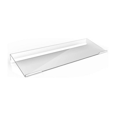Evo Bytes Clear Acrylic Tilted Computer Keyboard Holder