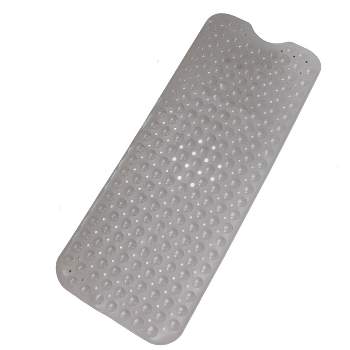 TEMIR Non Slip Shower Mat with Suction Cups and Drain Holes, 30x17 in  (75x43 cm), Soft