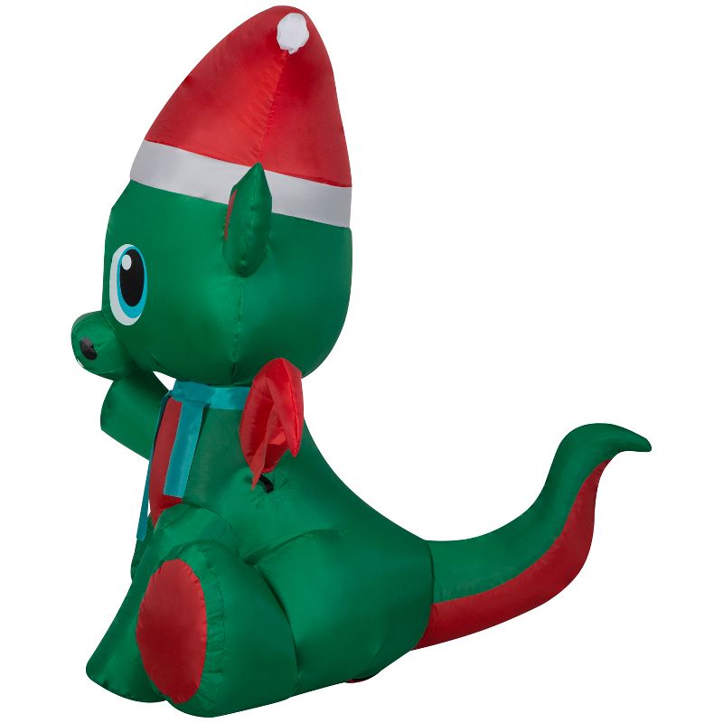 Gemmy Christmas Inflatable Baby Dragon, 3.5 ft Tall, Multi, 3 of 7