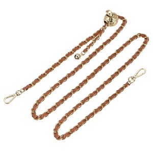 Unique Bargains Iron Adjustable Removable Thin Handbag Purse Chain Strap - 1 of 4