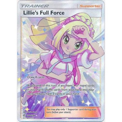 Pokemon Trading Card Game Cosmic Eclipse Ultra Rare Lillie S Full Force 230 Target