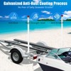 Universal Boat Trailer Guide Poles (2PCS) - 40"-60" Adjustable, Rustproof Galvanized Steel + PVC Pipes, Heavy-Duty - 2 of 4