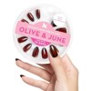 Olive & June Press-On Fake Nails - M Almond - Subtle Chocolate Aura - 42ct - 3 of 4