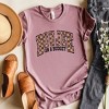 Simply Sage Market Women's Boujee On A Budget Checkered Short Sleeve Graphic Tee - 2 of 4