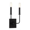 Savoy House Avondale 2 - Light Wall Light in  Matte Black - 4 of 4
