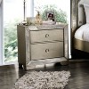 Schulich 2 Drawer Nightstand Champagne - HOMES: Inside + Out - 2 of 4
