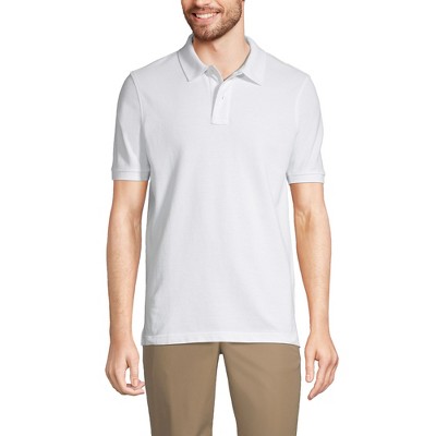 Lands' End School Uniform Young Men's Short Sleeve Mesh Polo Shirt