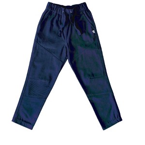 Kids' Organic Reinforced Tapered-Leg Pants Navy -Jackalo - 1 of 4