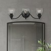 Livex Lighting Montgomery 3 - Light Vanity in  Black - 2 of 4