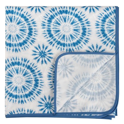 Tiny Twinkle Mess-Proof Splat Mats for Under High Chairs or Table Cover for Art Projects for Baby and Toddler (51" x 51")