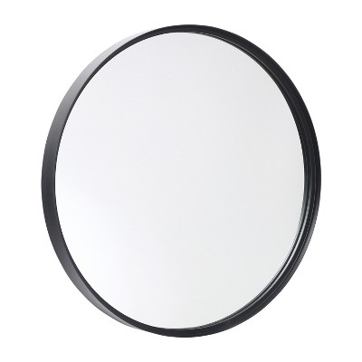 Merrick Lane Monaco Accent Wall Mirror with Metal Frame for Bathroom, Vanity, Entryway, Dining Room, & Living Room