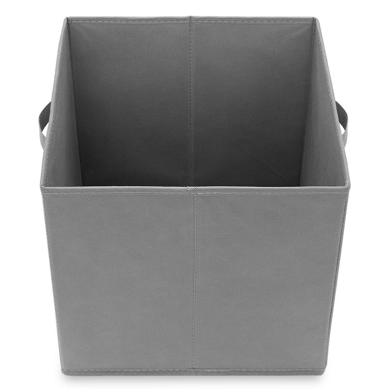 Casafield Set of 12 Collapsible Fabric Storage Cube Bins, Foldable Cloth Baskets for Shelves and Cubby Organizers, 4 of 8