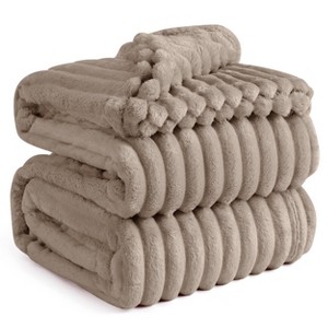 Bedsure | Indulge in Comfort Bed Blanket with Unique Chunky Corduroy Texture - 1 of 4