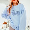 S.W.Smiley Less Screen More Self - Women's Lightweight Garment Dyed Sweatshirt - 3 of 4