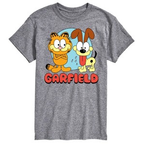 Men's - Garfield - Garfield Odie Doodle Short Sleeve Graphic T-Shirt - 1 of 4