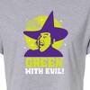Women's - Wizard of Oz - Green With Evil Cropped Graphic T-Shirt - 2 of 4