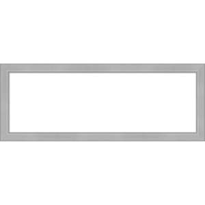 Amanti Art Vista Brushed Nickel Narrow Framed Magnetic Dry Erase Board - 1 of 4