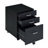 NicBex Mobile File Cabinet with 3 Drawers for Home Office Organizer Letter/Legal/A4/F4 - 2 of 4
