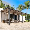CLIHOME 20 ft. x 12 ft. Aluminum Sloped Roof Hardtop Gazebo Outdoor Pergola with UV Protection Polycarbonate Patio Cover - 2 of 4