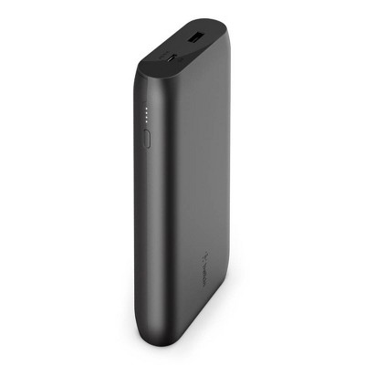 Belkin 20000mAh 2-port Power Bank with 30W Power Delivery and 2ft USB-C to USB-C cable - Black