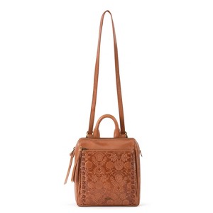 The Sak Women's Convertible Mini Backpack Tobacco Floral Emboss - 1 of 4