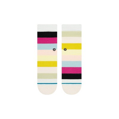 Stance Kids&#39; Multi Striped Crew Socks - L