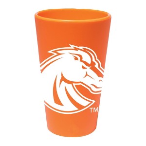 NCAA Boise State Broncos Silicone Pint Glass - 16oz - 1 of 2